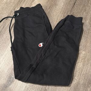 Champion black sweatpants.